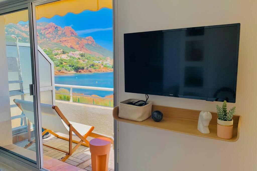 Antheor - Vue Exceptionnelle - Refait A Neuf 4 Couchages Apartment แซ็งต์-ราฟาเอล ภายนอก รูปภาพ